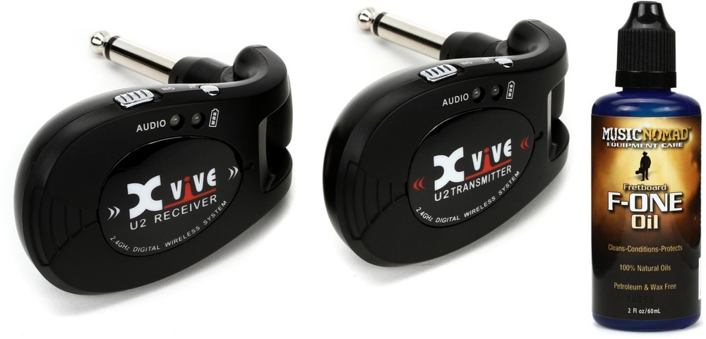 Xvive U2Blk + MusicNomad MN105 Value Bundle