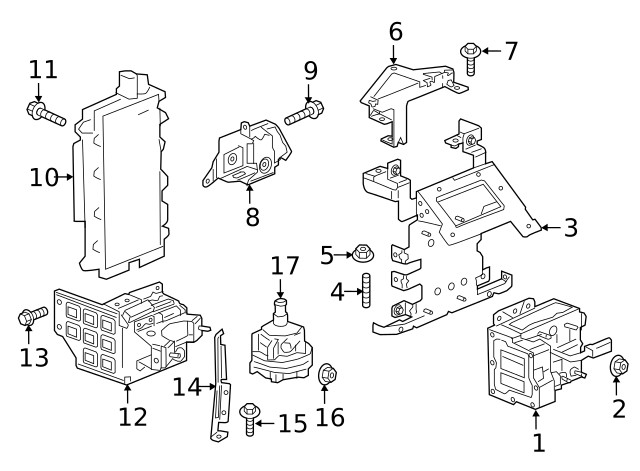 Genuine GM Upper Bracket 23200259