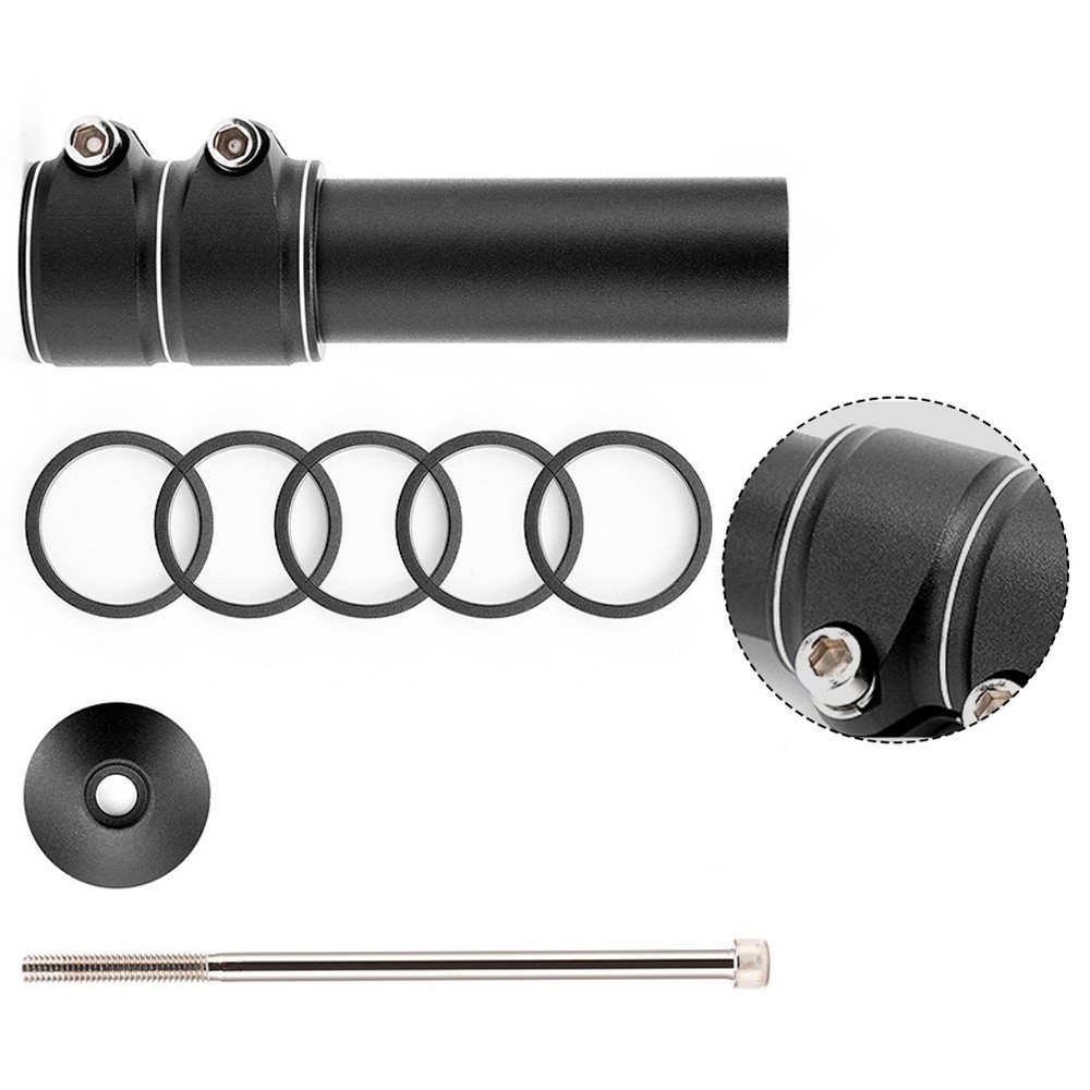 Adjustable Height Bike Handlebar Extender For Comfortable Cycling Experience