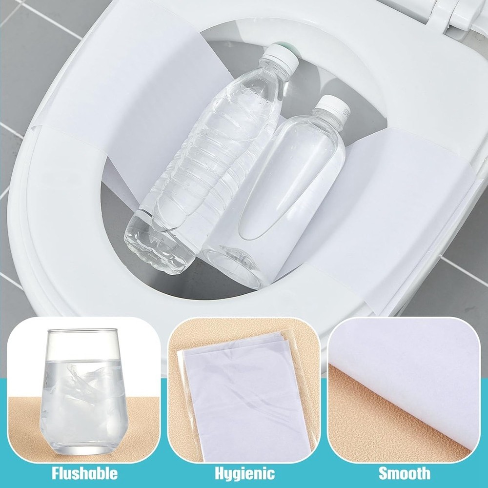 50 Pcs Flushable Stool Sample Collection Sheet Specimen Collector Stool7882