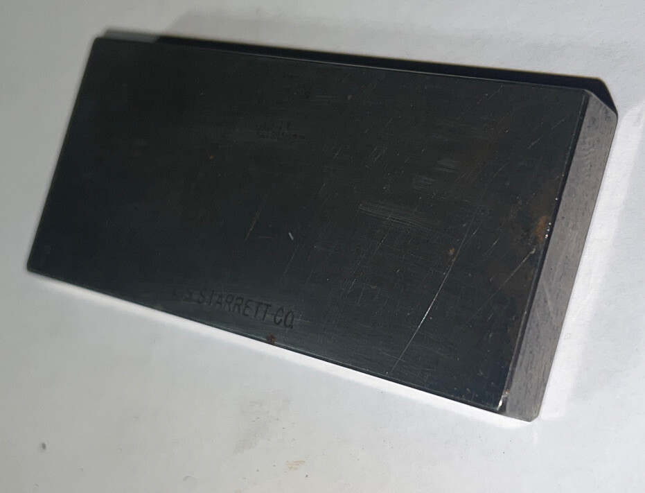 3” Starrett-Webber Gage Block Used