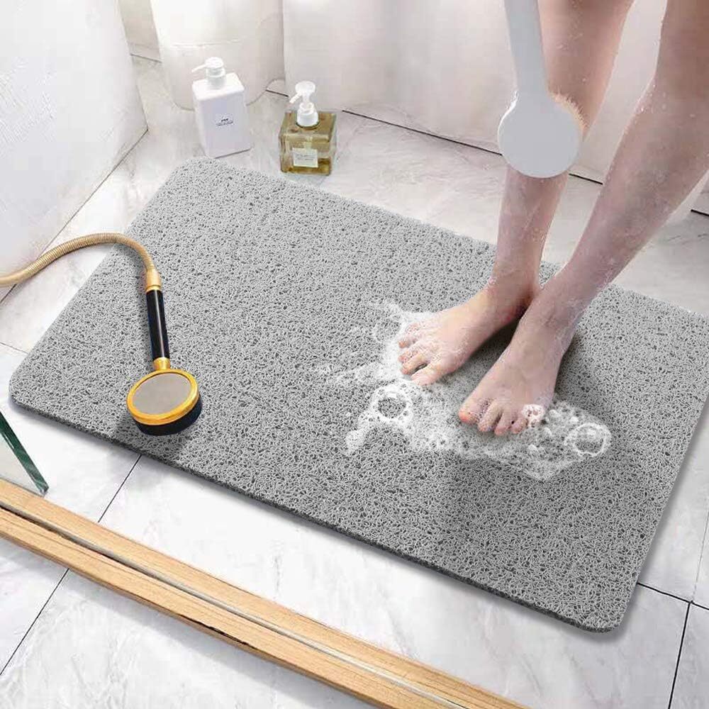 Soft Textured Shower Mat, Non Slip Anti Mould for Inside Shower & Bathtub Mats