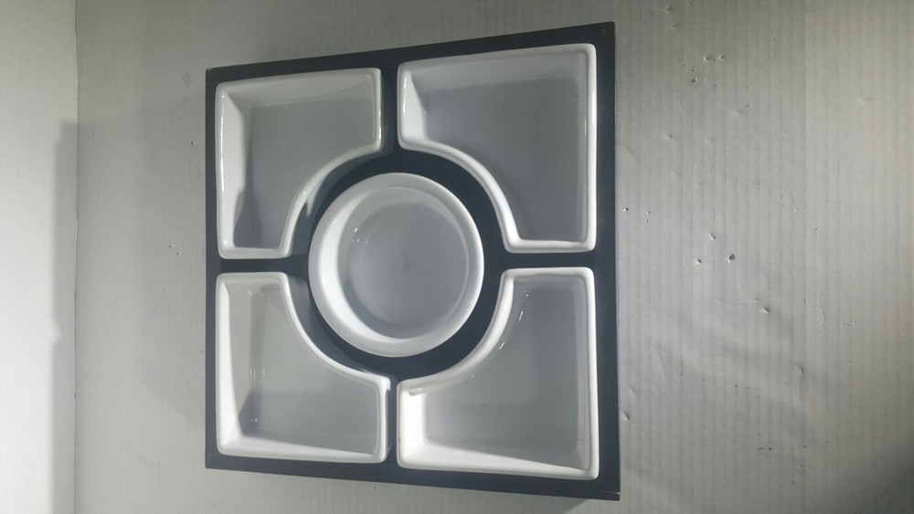 6 pc Divided Serving Tray Multi Server