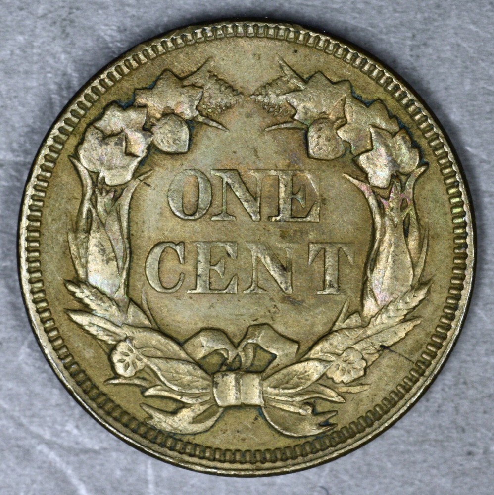 US 1857 Flying Eagle Penny Better Grade Old Wipe A3316