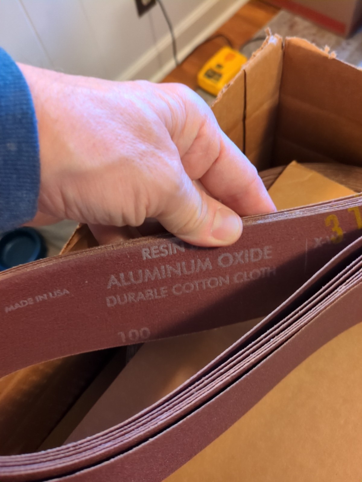 Norton R228 Metalite Aluminum Oxide Sanding Belts 2 1/2 x72 Box of 55 belts