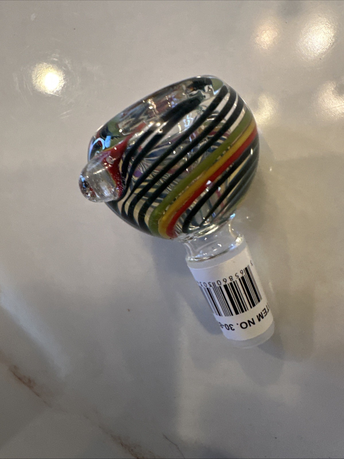 14mm Glass slide bowl Water Pipe Hookah 3ct SPECIAL💥Assorted