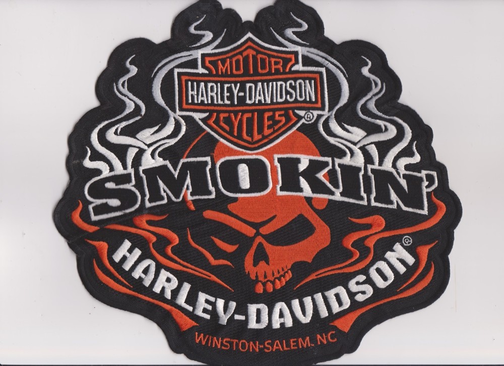 harley davidson patches x large