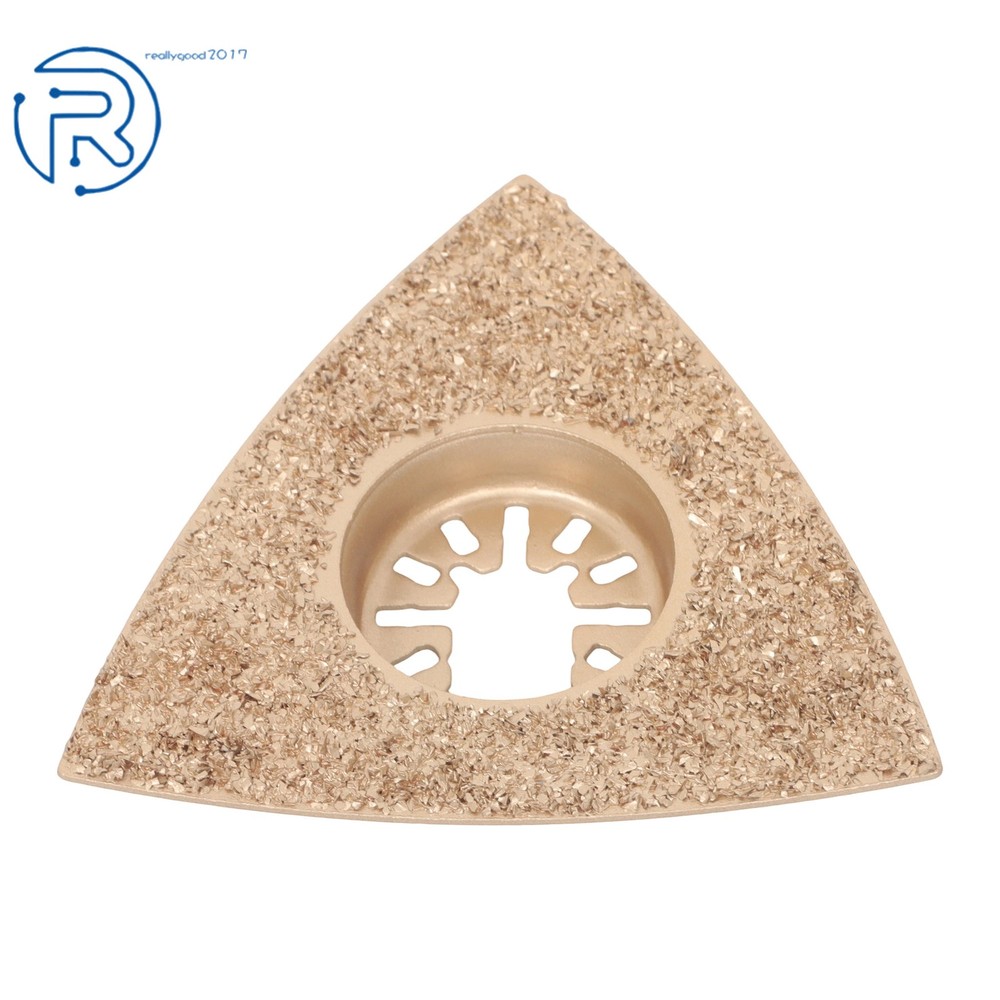 Oscillating Tool Blades 5Pack Universal Triangular Carbide Grit Rasp Blades