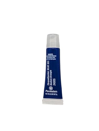 Permatex 24005 Medium Strength Threadlocker Blue Gel, 5 g 5 ml,