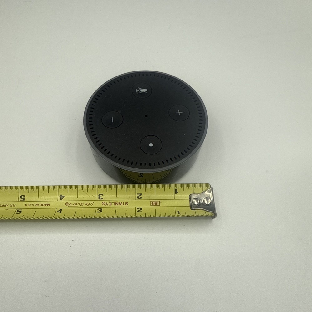 Amazon Echo Dot 1st Gen Smart Speaker Black S04WQR Untested