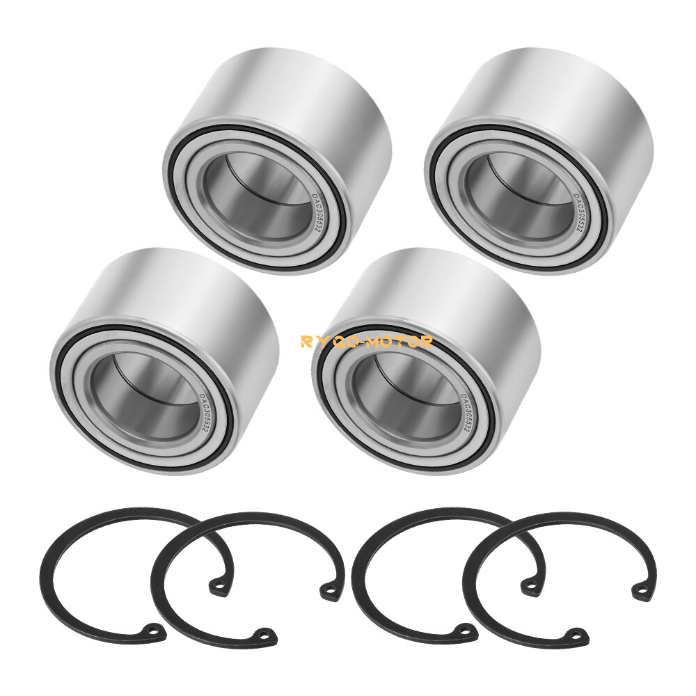 1402-027 for Arctic Cat 500 650 700 1000 Front & Rear Wheel Bearing W/Circlip X4