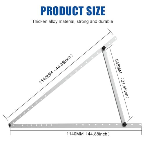 Solar Panel Mount Brackets, 2 Sets 45 inch with Foldable Tilt Legs, Suitable