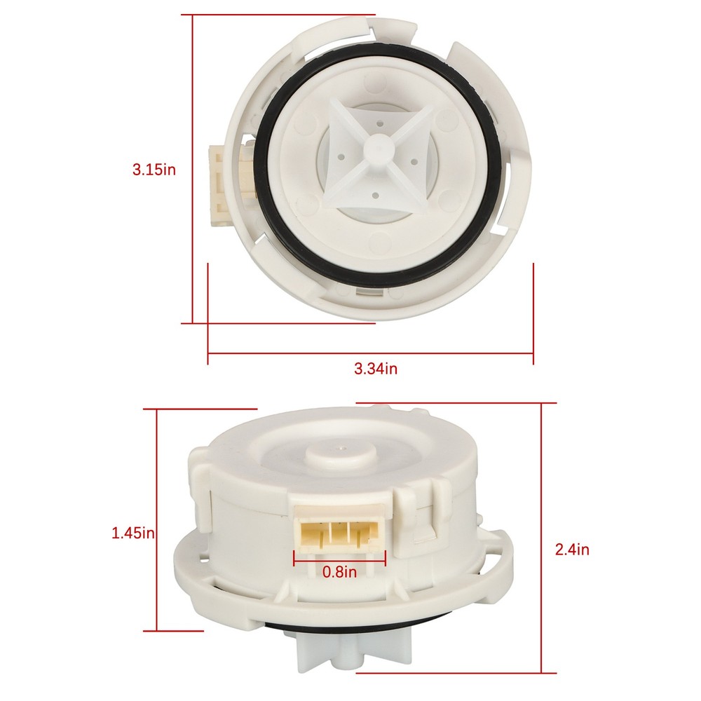 LABLT Simple Operation For ABQ75742501 Dishwasher Drain Pump Motor Replacement