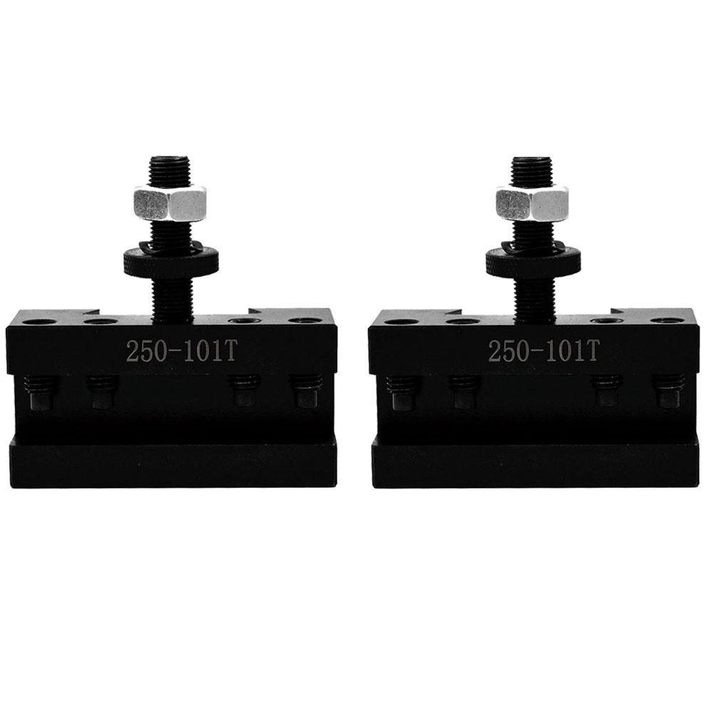 AXA 250-111 Wedge Tool Post Set Plus 2 Extra Tool Holder For Swing Dia 12"