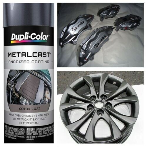 Anodized Smoke Gray Coating High Temp Caliper Paint & Engine Enamel Gloss Spray