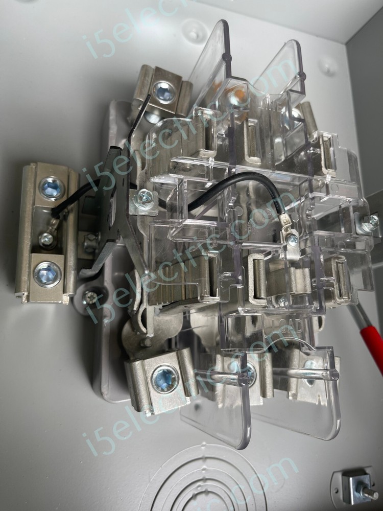 200 Amp Ringless Meter Socket / Base 3 Phase 4 Wire 7 Jaw OH/UG