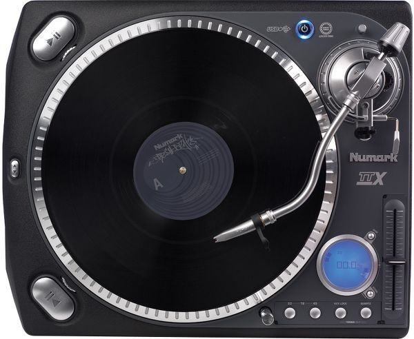 (Pair) Numark TTX USB Turntables w/ Numark Scratch Mixer