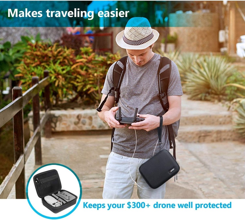 Shockproof Storage Case for DJI Mavic Mini 2/SE – Lightweight and Durable Design