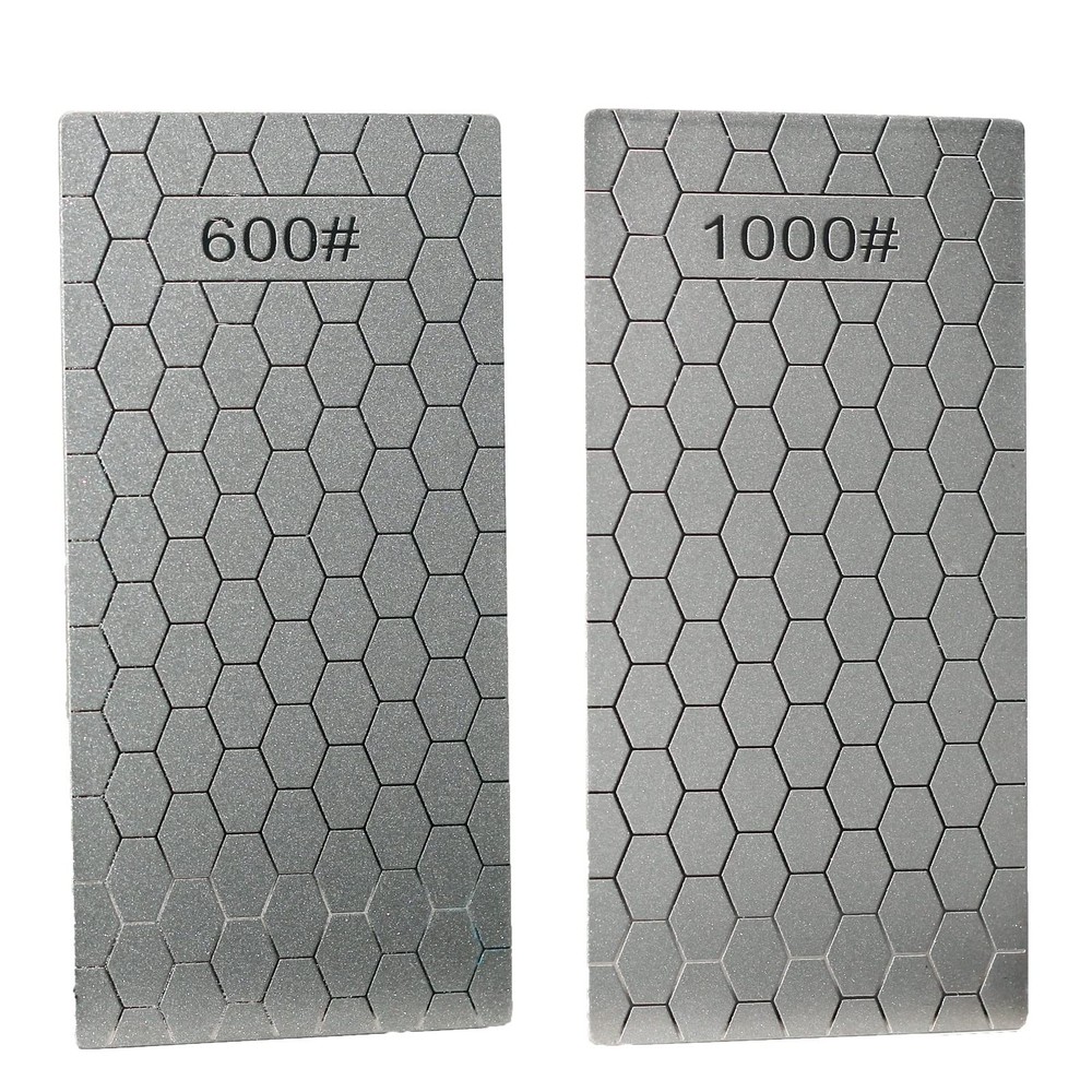 5 Pieces Diamond Sharpening Stone Set,Diamond Lapping Plate Coarse/Medium/Fin...