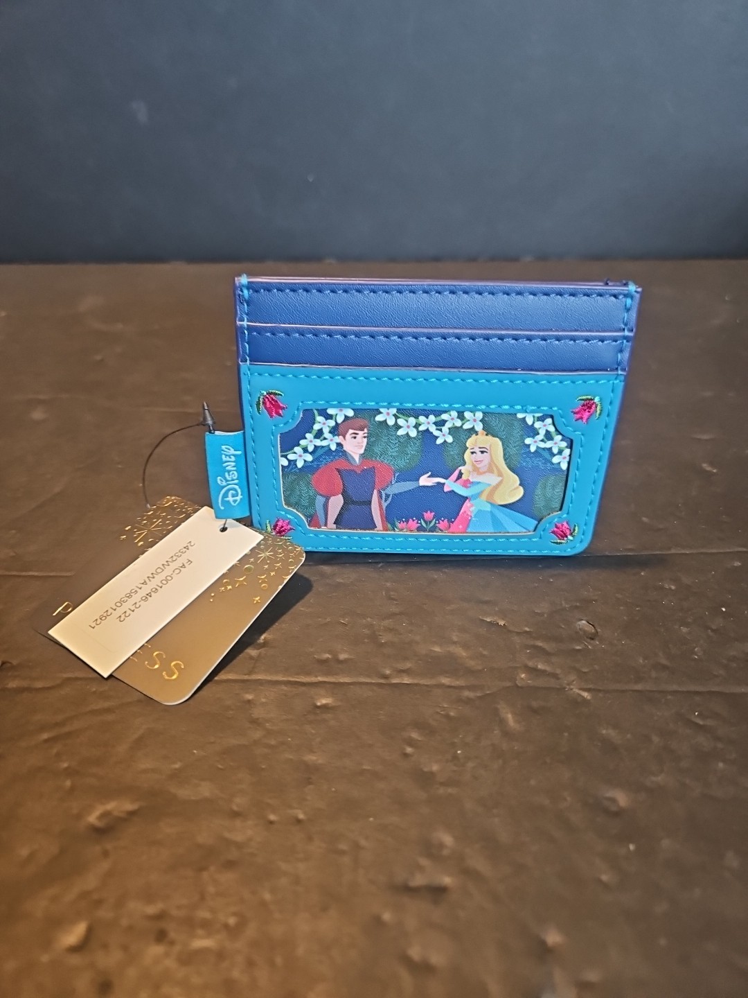 Loungefly Disney Princess Aurora/Sleeping Beauty Cardholder Wallet NEW