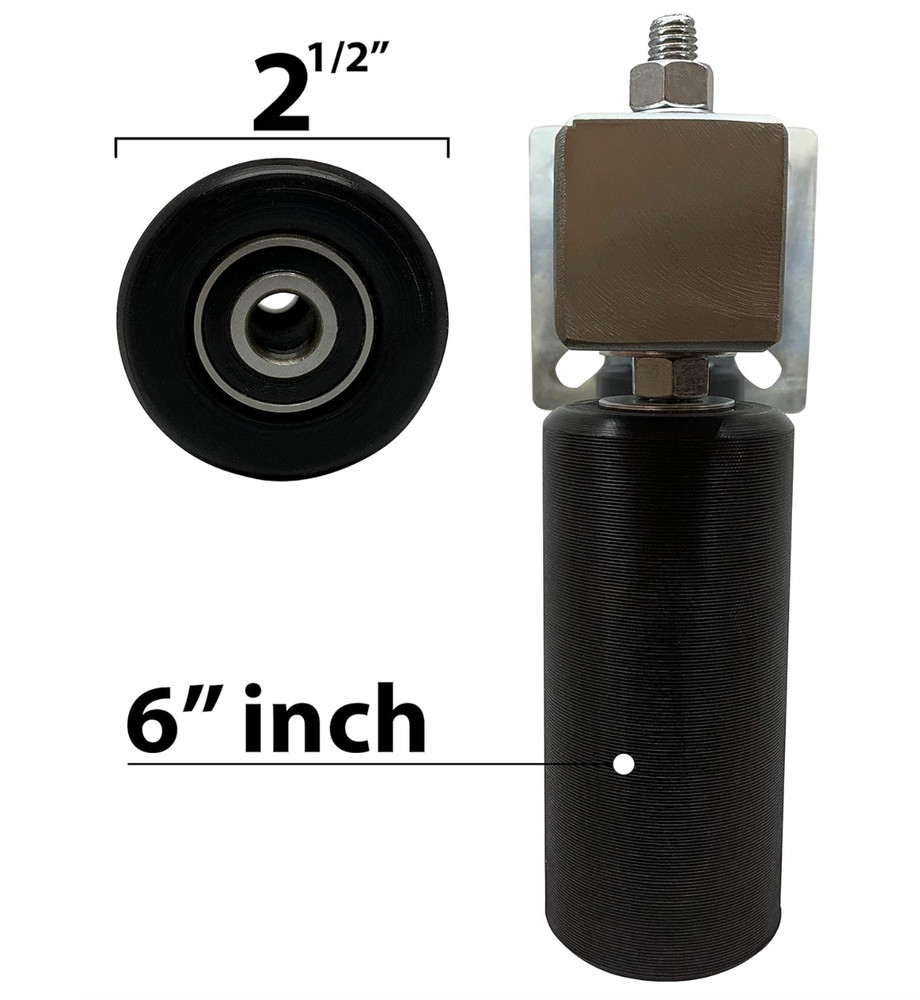 Slide Gate Rollers Guide for Sliding Rolling Gate Rear Post Bolted Bracket Mount