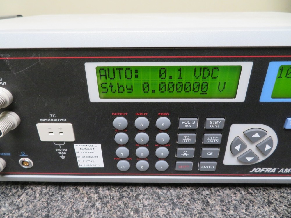 Ametek Jofra AMC910 Advanced Multifunction Calibrator PO1
