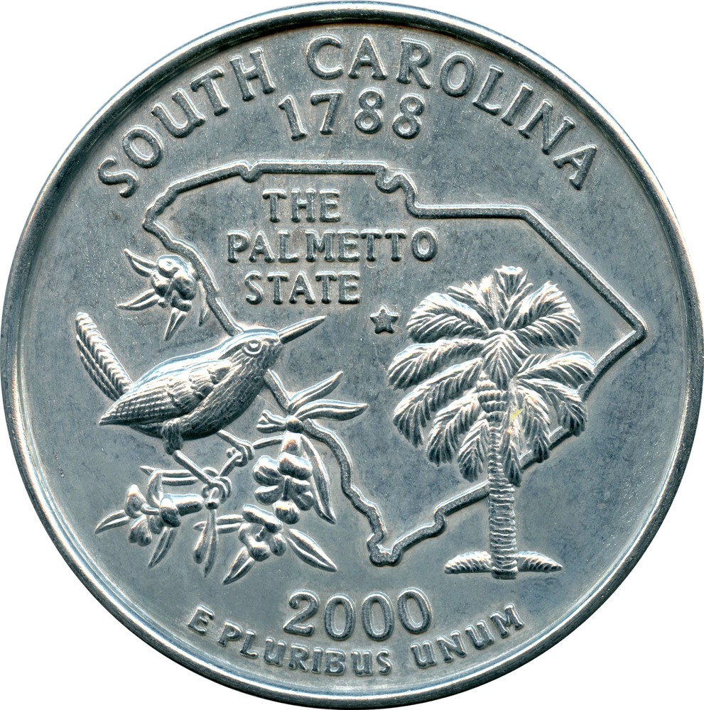 Giant 2000 South Carolina Quarter