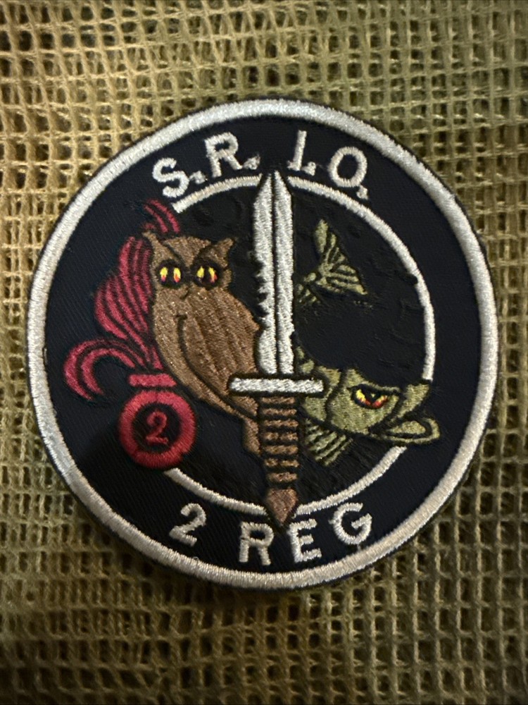 French Foreign Legion Special Operations SRIO 2 Reg Patch