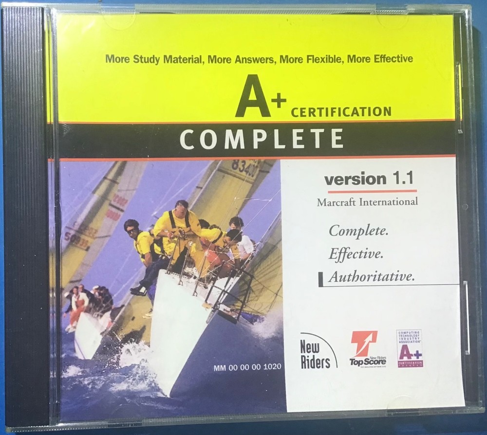 A+ Certification Complete Version 1.1 CD-ROM (Windows)