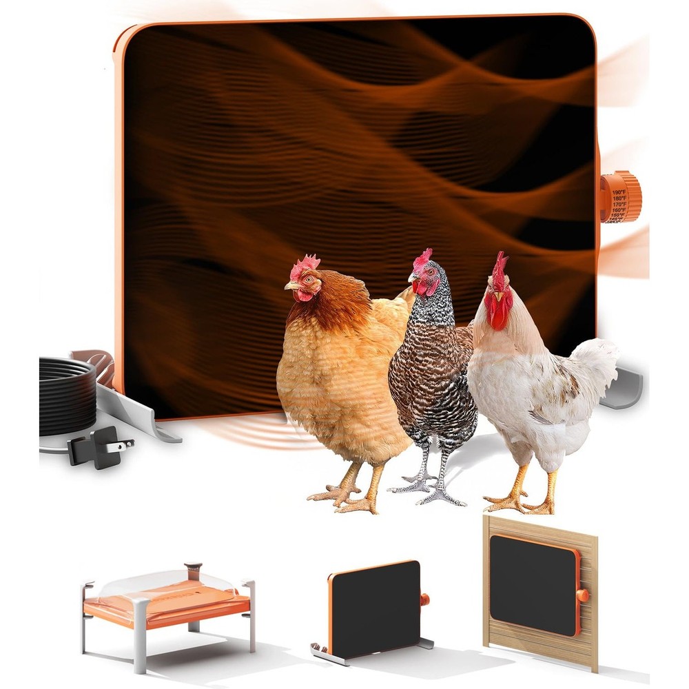 New Smart Chicken coop Heater & Chick Brooder