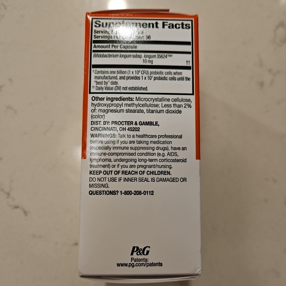 Align 24/7 Digestive Support Probiotic Supplement 56 Ct Exp 2026+