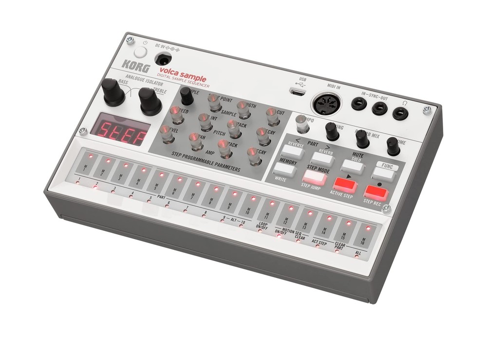 Korg VOLCA SAMPLE2 Digital Sampler (VOLCASAMPLE2)