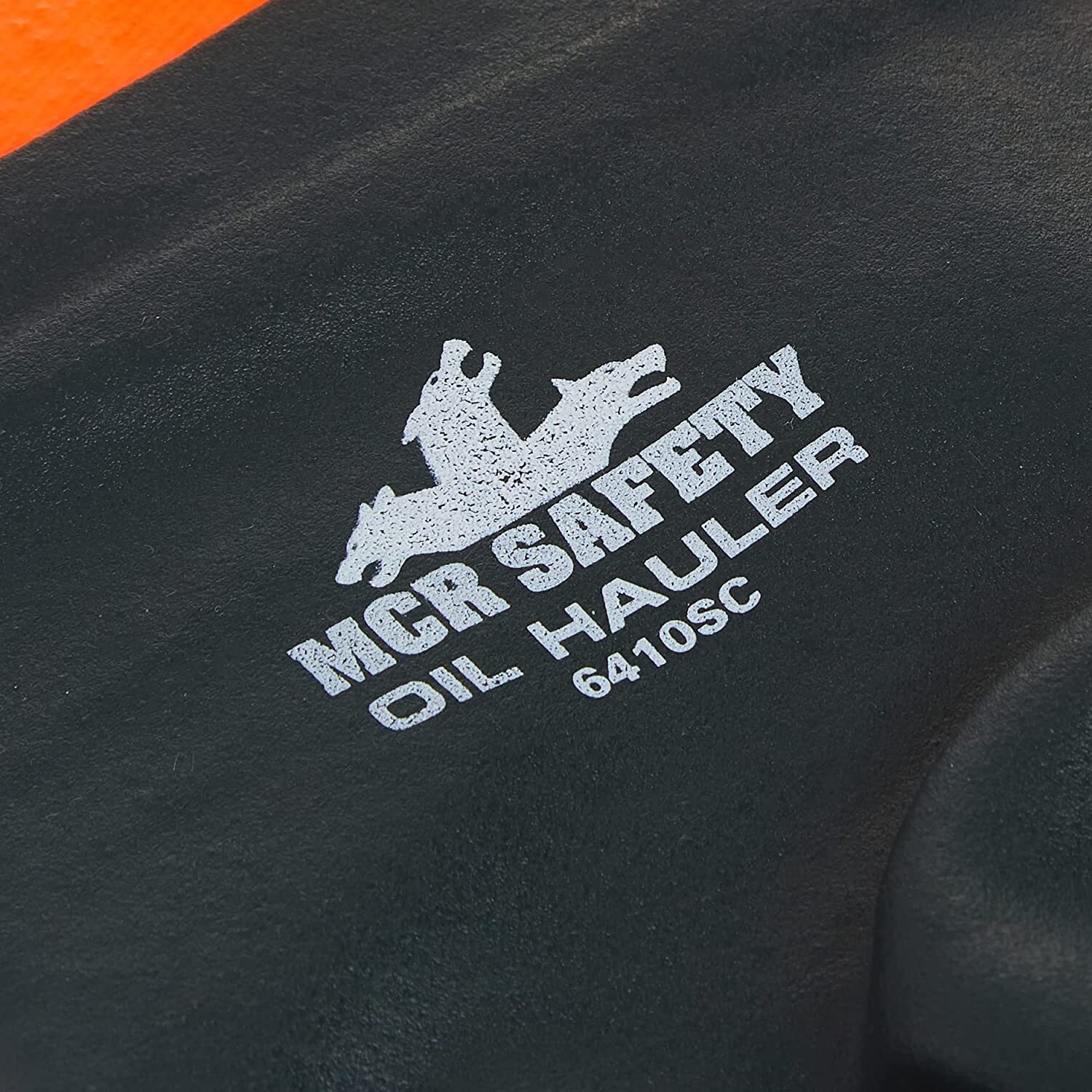 MCR SAFETY CHEMICAL RESISTANT GLOVES DOUBLE DIPPED RUBBER WORK GLOVES SIZE LARGE