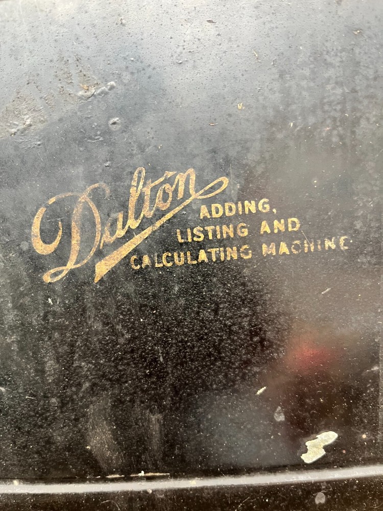 Vintage Dalton Adding Listing Calculating Machine (Needs TLC)