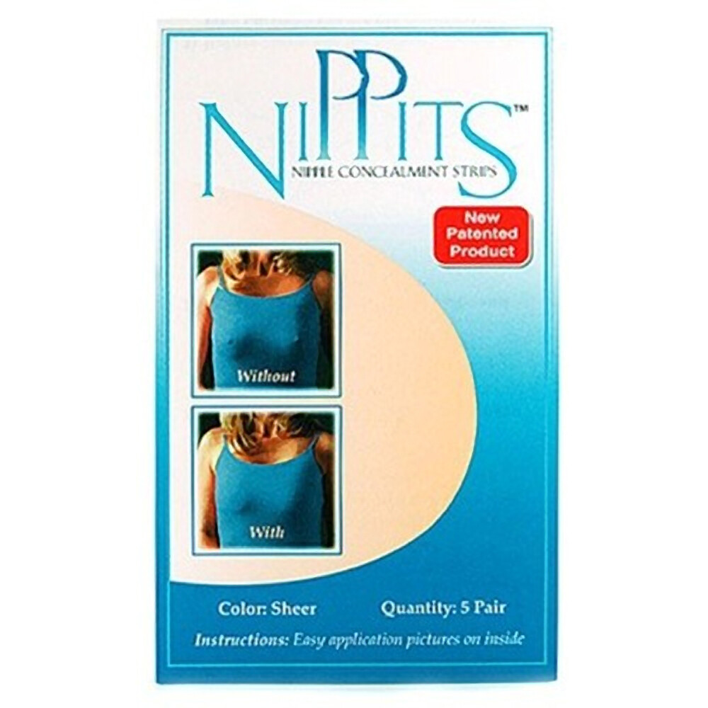 NiPPits Nipple Covers, Disposable Adhesive Nipple Concealment Solution