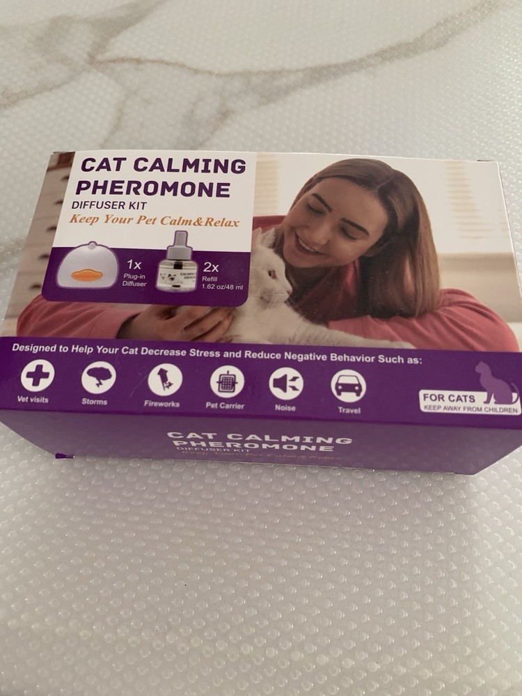 Cat Pheromones ,Calming Diffuser ,Refill  2 Pack , Pheromone Diffusers (new)
