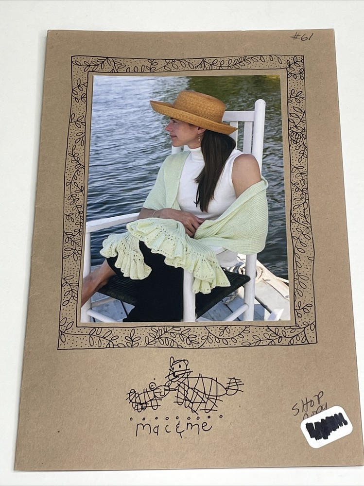 Mac & Me Alpaca & Silk Wrap Knitting Pattern