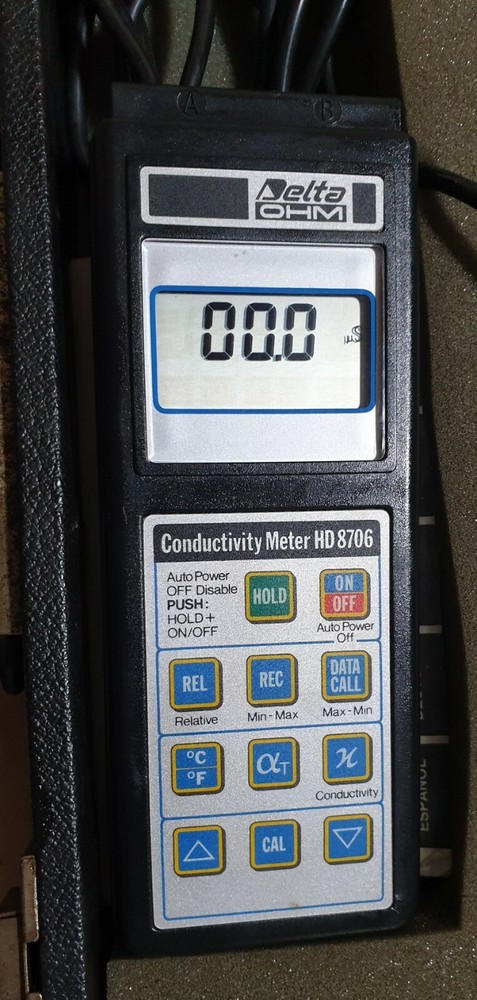 DELTA OHM CONDUCTIVITY METER HD8706
