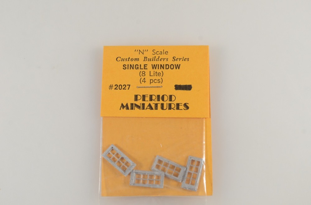 Period Miniatures N Cast Metal 8 Lite Windows - 2027