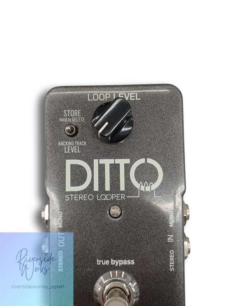 TC ELECTRONIC DITTO STEREO LOOPER Pedal
