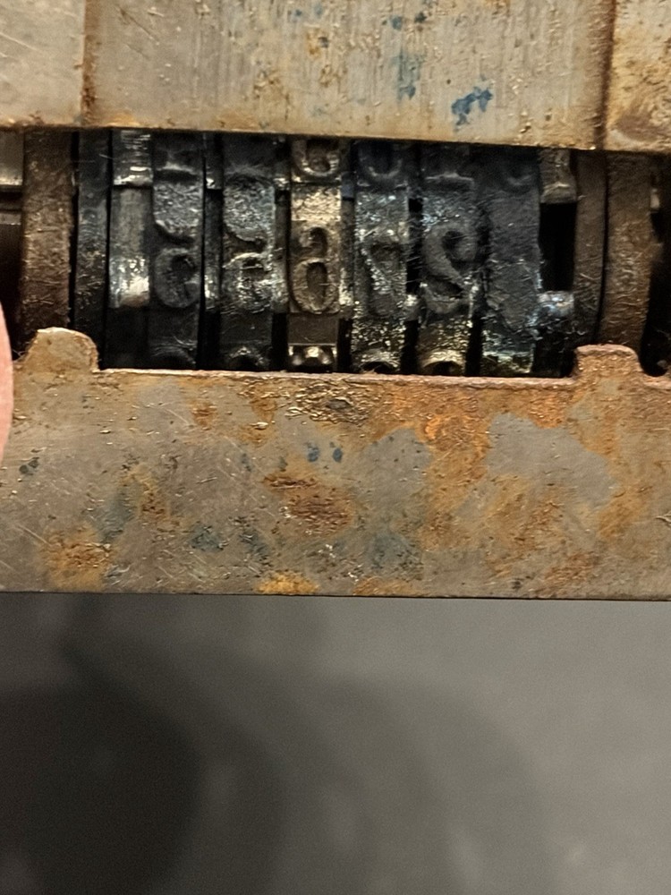 Bates Model 49 Numbering Machine Working Advances Tested 5-Digit