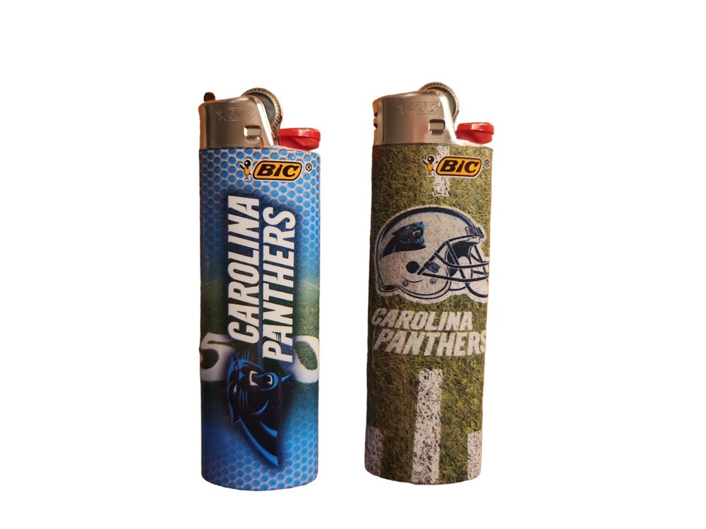 Bic Lighter Carolina Panthers
