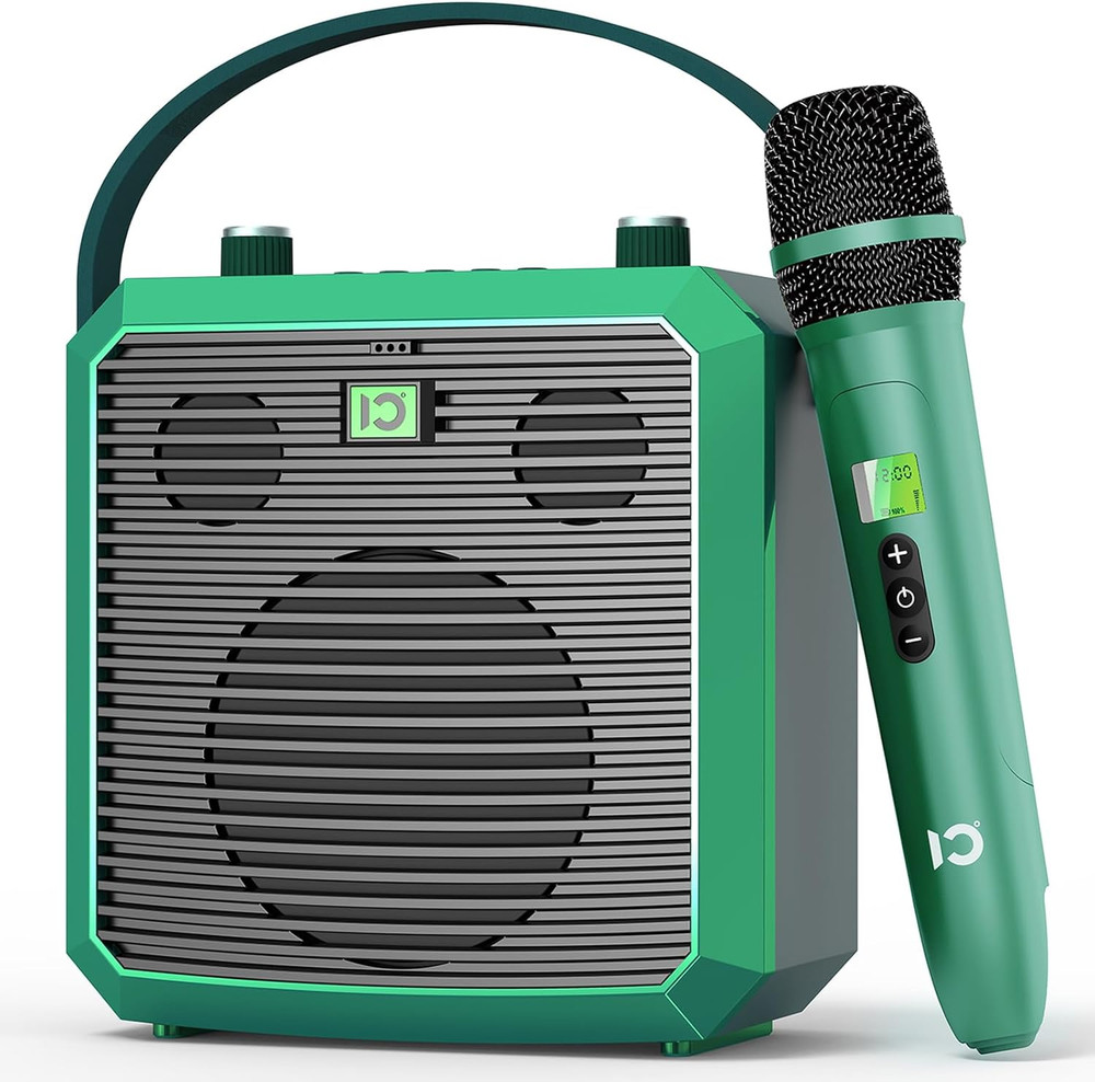 50W Bluetooth Voice Amplifier with Wireless Handheld Mic