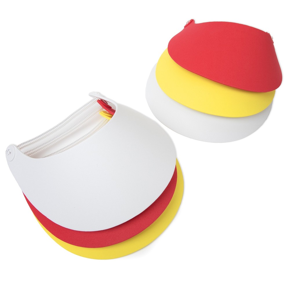 CousinDIY Foam Visor 6/Pkg-Assorted