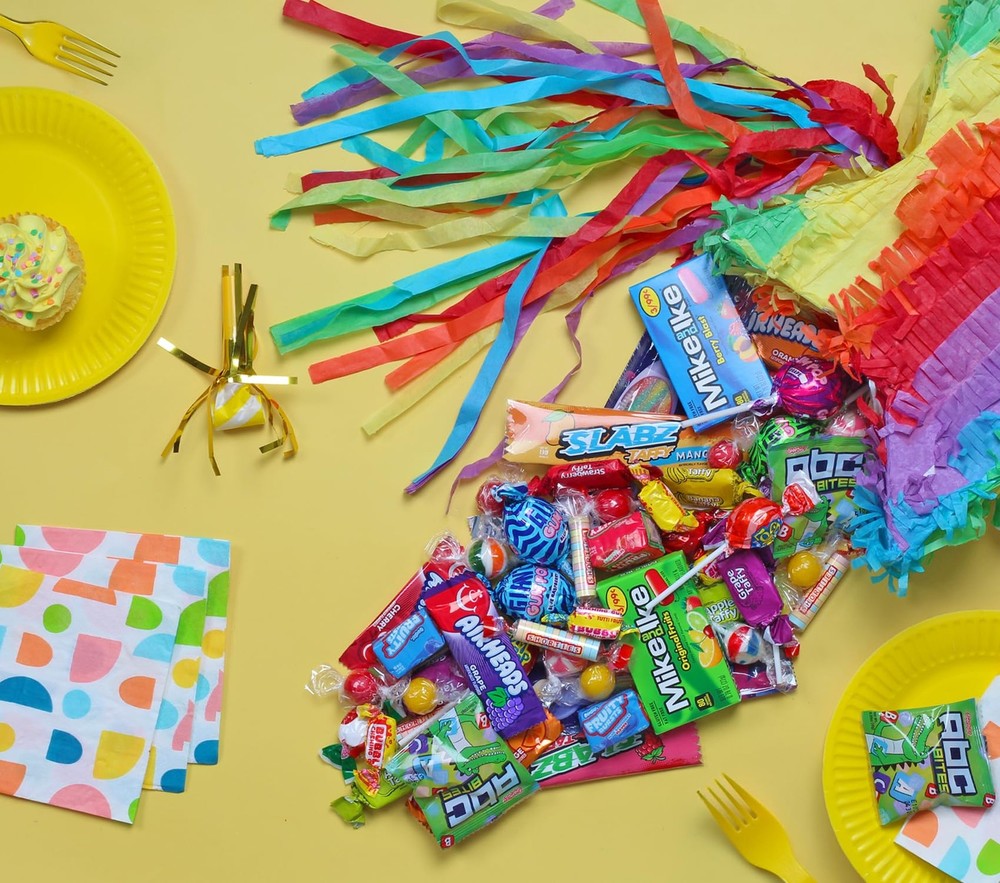 Assorted Bulk Candy 8 lbs Individually Wrapped Piñata Stuffers