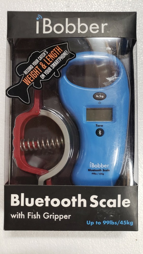iBobber Bluetooth Scale with Fish Gripper NIP