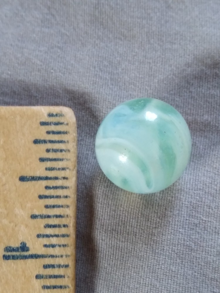 Vintage 9/16" Glass Playing Marble.