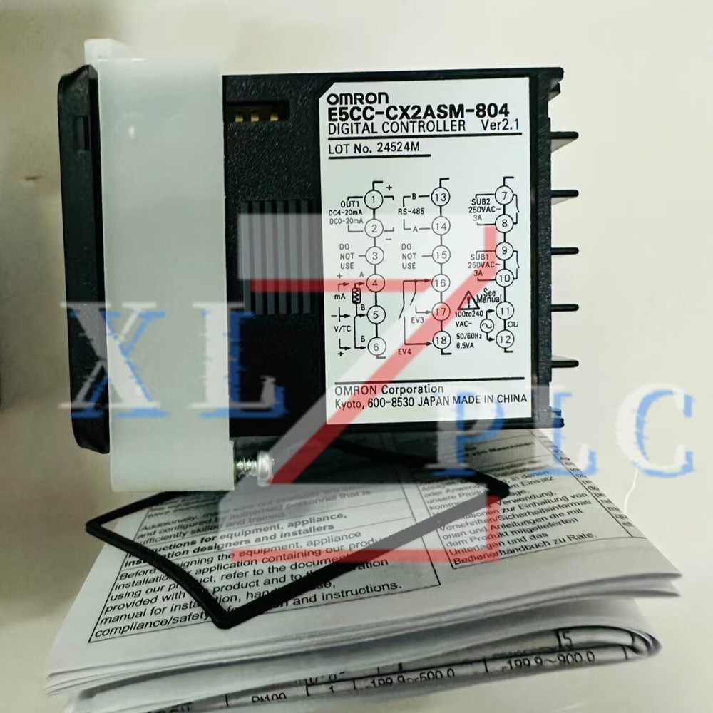 1PCS New Omron E5CC-CX2ASM-804 100-240VAC Temperature Controller In Box*