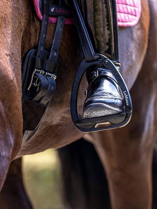 LeMieux Vector Control Stirrups - Black