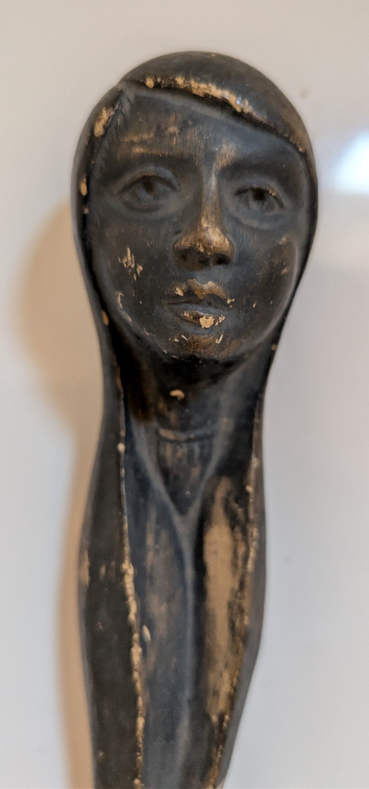 Native American Girl Ornament? - Art Nouveau Style Ceramic Wall Plaque Handmade?